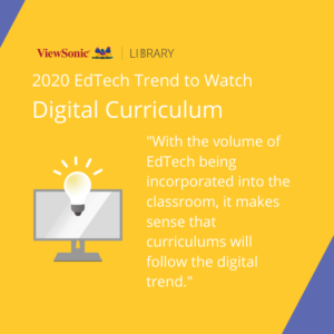 2020 EdTech Trends - Digital Curriculums