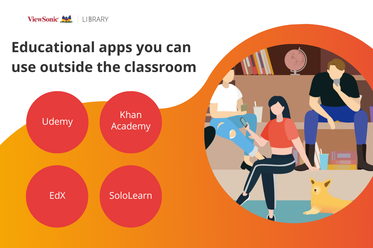Educational apps for students outside the classroom
