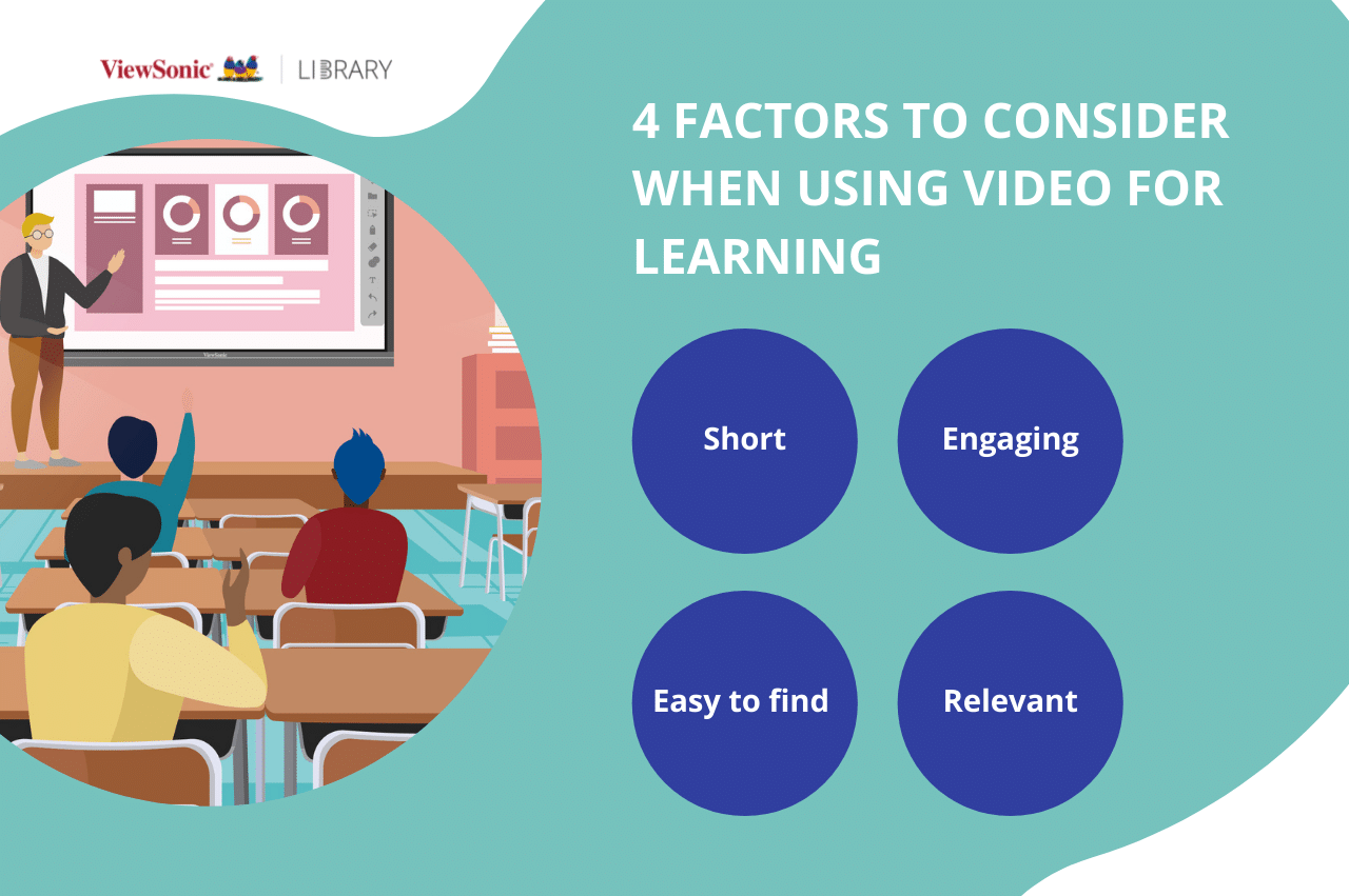 4 factors to consider when using video for learning