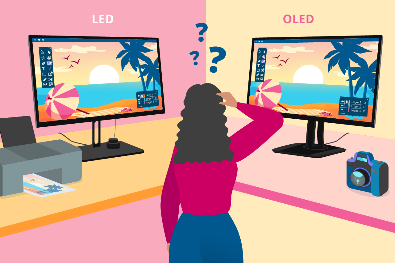 OLED vs LED Monitor: Which One to Choose? - ViewSonic Library