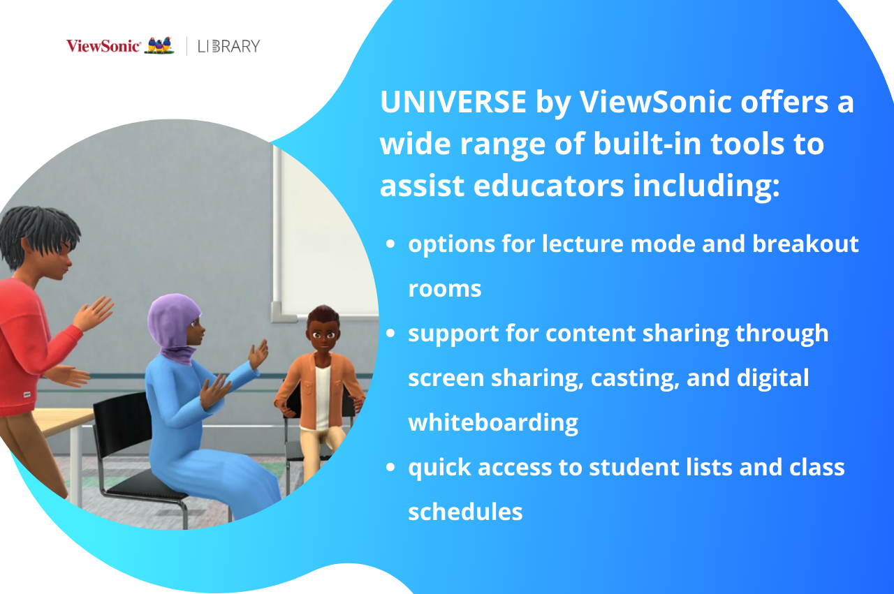 What does UNIVERSE by ViewSonic offer teachers?