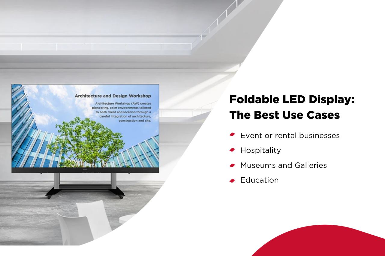 Where To Use Foldable All In One Led Display