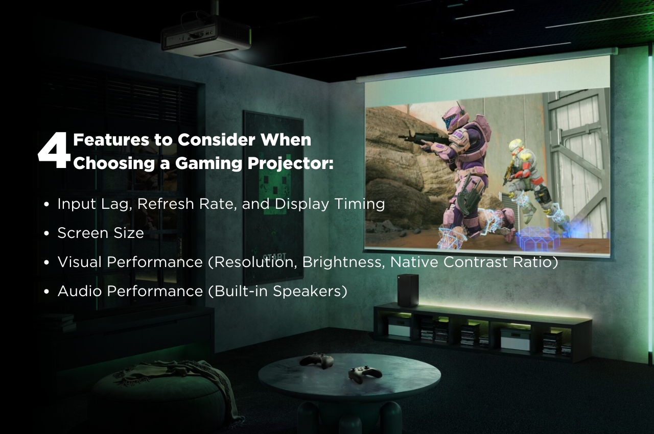 4 Features To Consider When Choosing A Gaming Projector