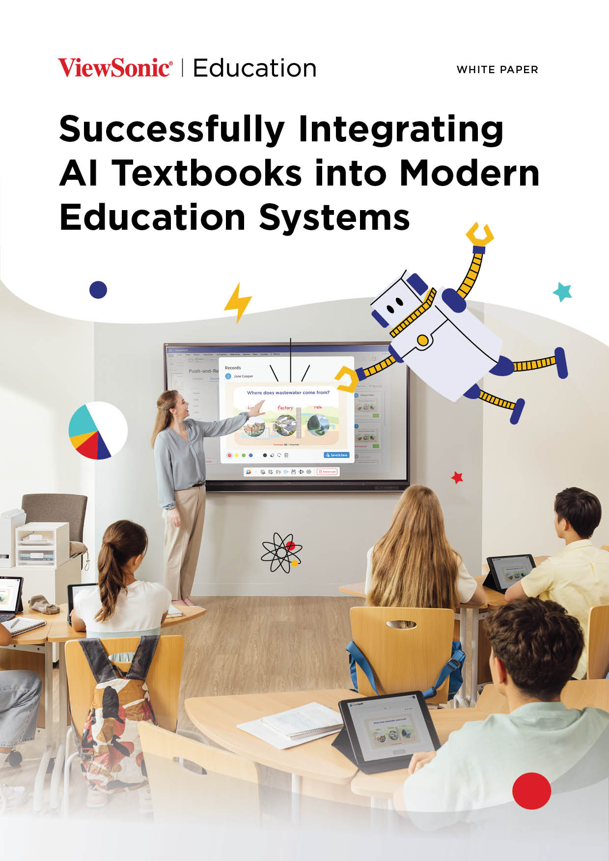 AI Textbook White Paper Cover