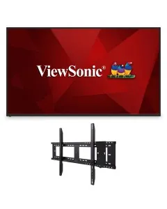 The ViewSonic CDE6512-1E comes with the CDE6512, and a wall mount