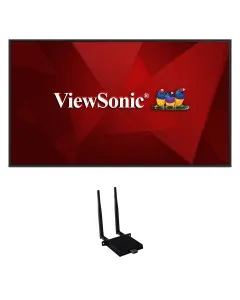 The ViewSonic CDE7530-W1 comes with the CDE7530, and a wifi/bluetooth adapter