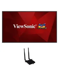 The ViewSonic CDE4330-W1 comes with the CDE4330, and a wifi/bluetooth adapter