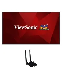 The ViewSonic CDE5530-W1 comes with the CDE5530, and a wifi/bluetooth adapter