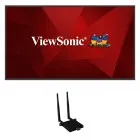 The ViewSonic CDE6530-W1 comes with the CDE6530, and a wifi/bluetooth adapter