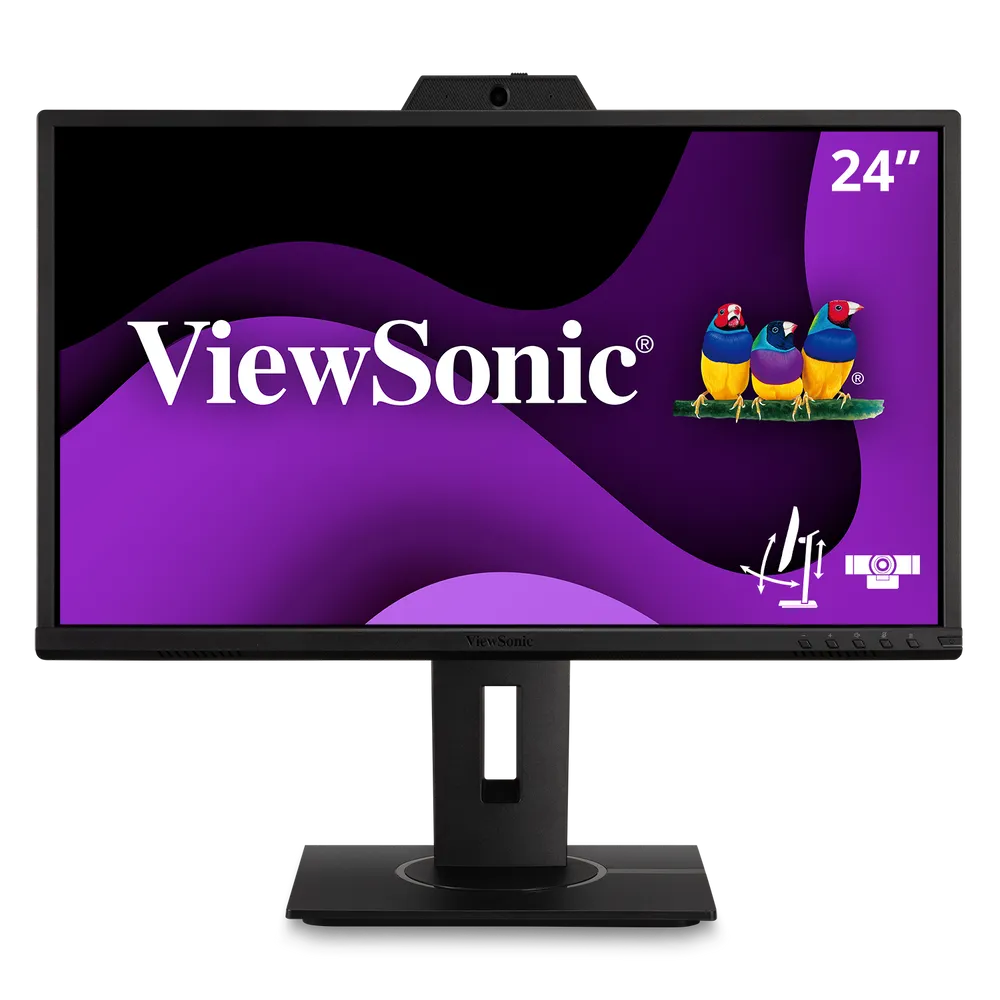 ViewSonic VG2440V 24" 1080p Video Conferencing Monitor Integrated