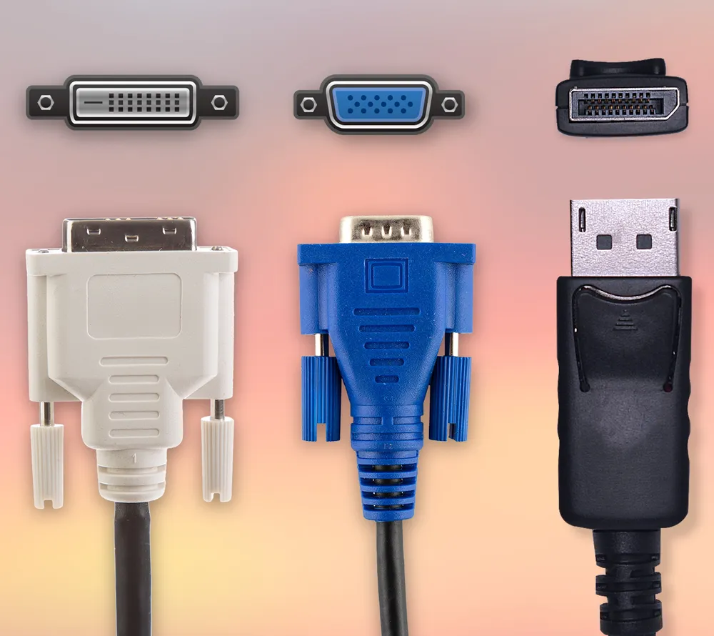 Versatile Connectivity, DisplayPort, DVI & VGA Connectivity