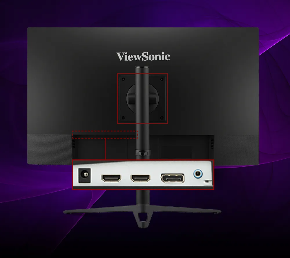 ViewSonic OMNI VX2728J-2K 27 Inch Gaming Monitor 1440p 180hz 0.5ms IPS w/  FreeSync Premium, Advanced Ergonomics, HDMI, DP