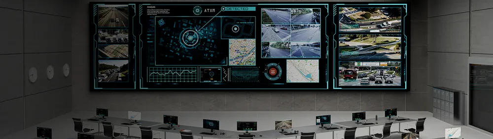 a large traffic control center