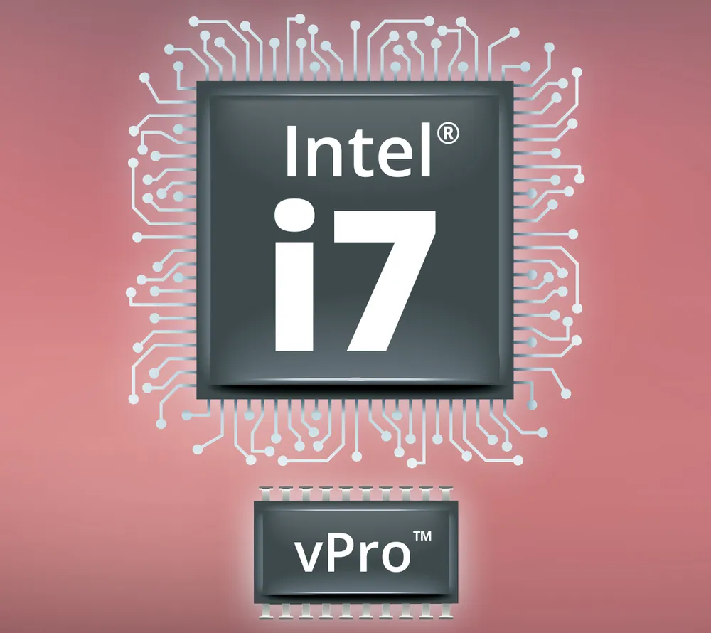 Powerful Intel Processor & vPro Technology, i7 Processor, vPro Security