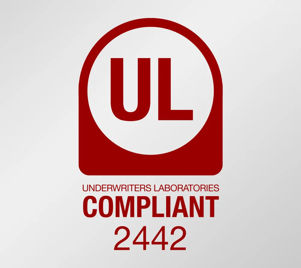 UL 2442 Compliant, Underwriters Laboratories Safety Standards