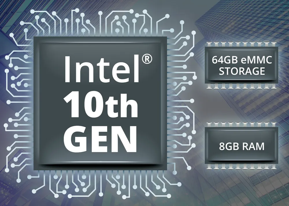 Intel 10th generation computer chip