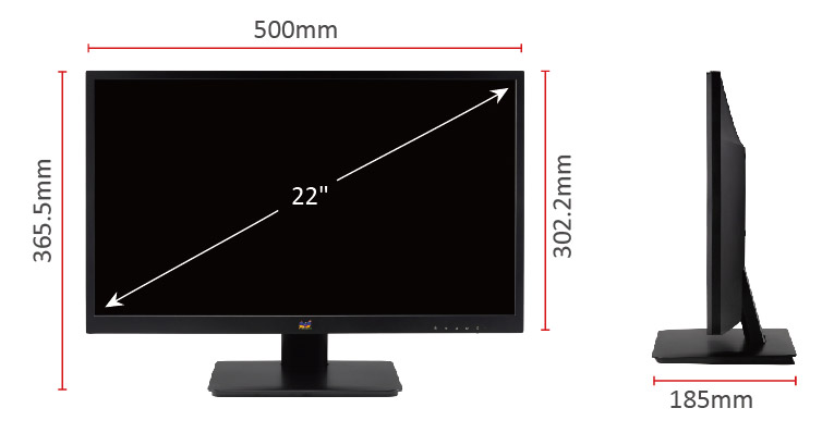 viewsonic va2210h