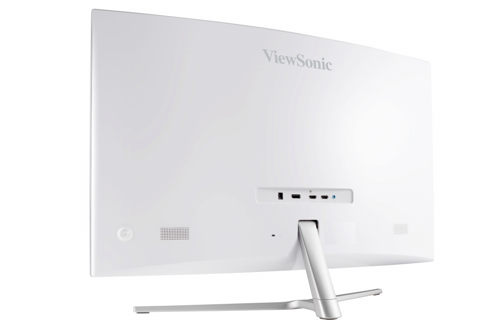 viewsonic white monitor