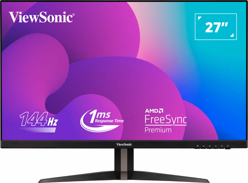 ViewSonic VX2705-2KP-MHD 27” 144Hz QHD Gaming Monitor - ViewSonic