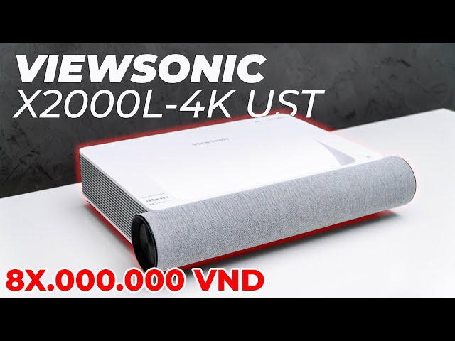 Đánh giá máy chiếu laser ViewSonic X2000L-4K