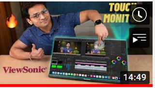 My New Touch Screen Monitor ? | ViewSonic TD2455 Review | IPS Touch Monitor ? | Tech Unboxing