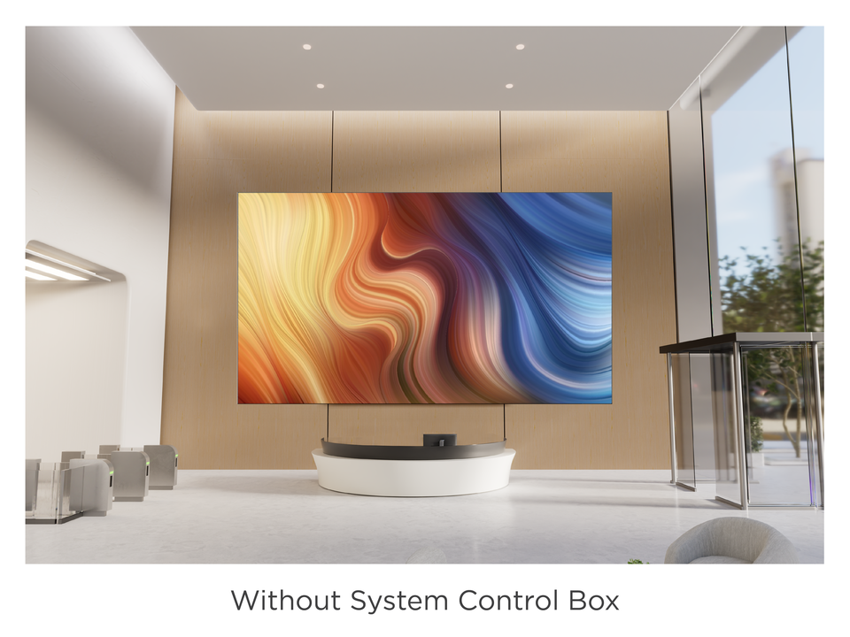 Detachable System Control Box for a Minimalistic Appearance​ 2