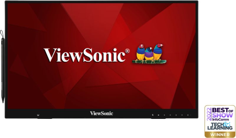 ViewSonic Moniteurs LED Écran 24" Pouces Tactile