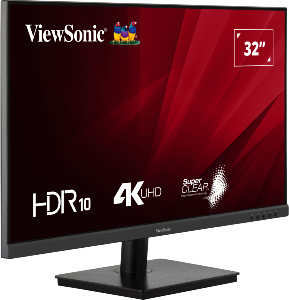 ViewSonic Moniteurs LED VA3208-4K-HD
