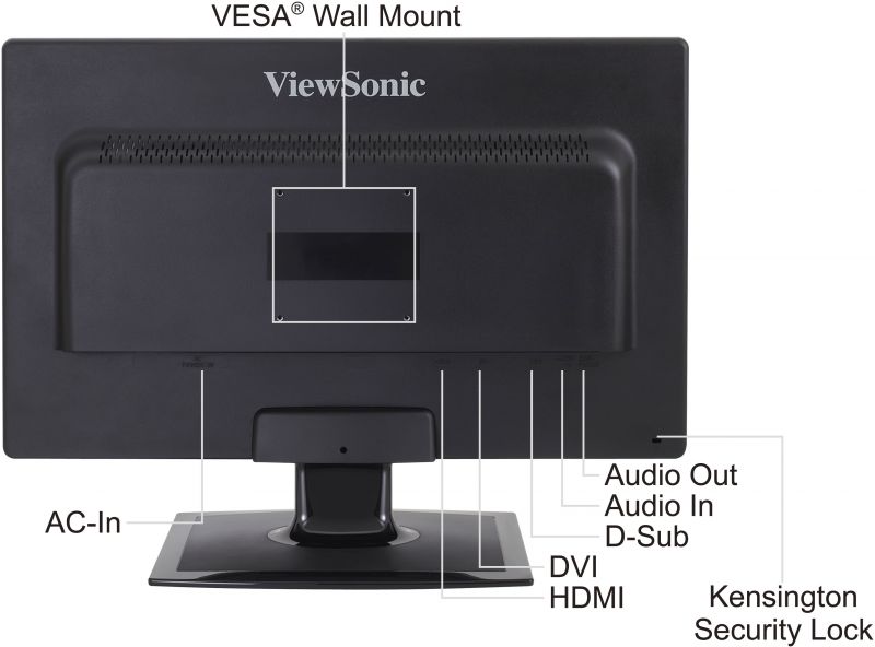 ViewSonic Moniteurs LED VX2410mh-LED