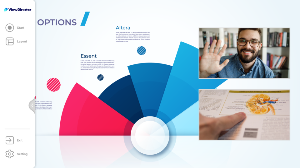 Seamless hybrid teaching integration with ViewDirector 2