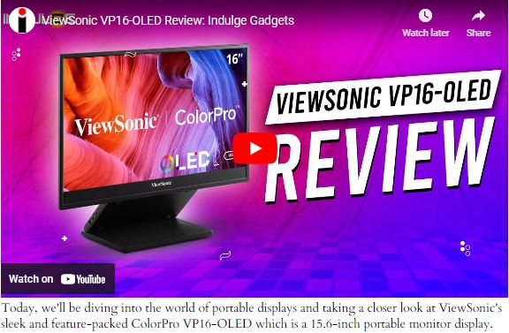 ViewSonic VP16-OLED Review: