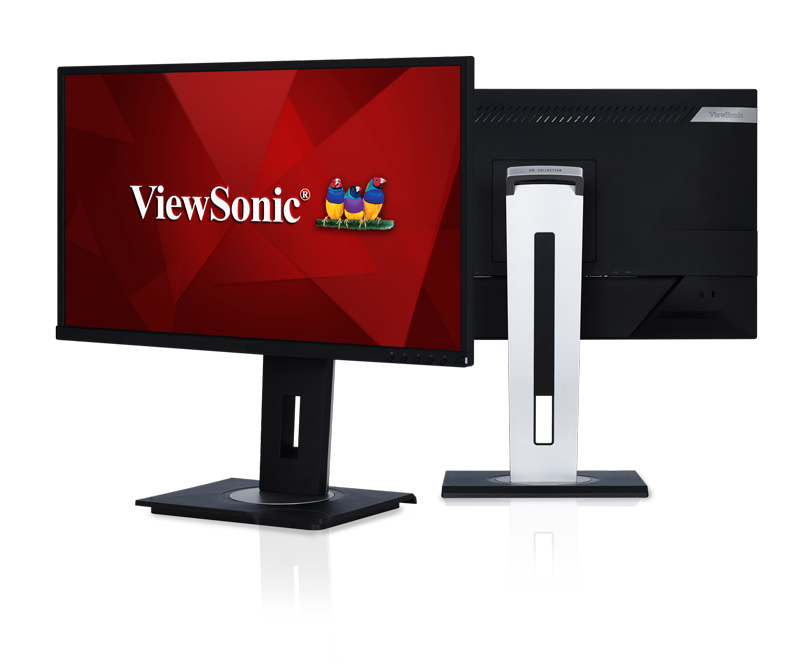 ViewSonic präsentiert neuen 24-Zoll-Monitor für Business-Anwendungen - VG2448 kombiniert Komfort mit Design
