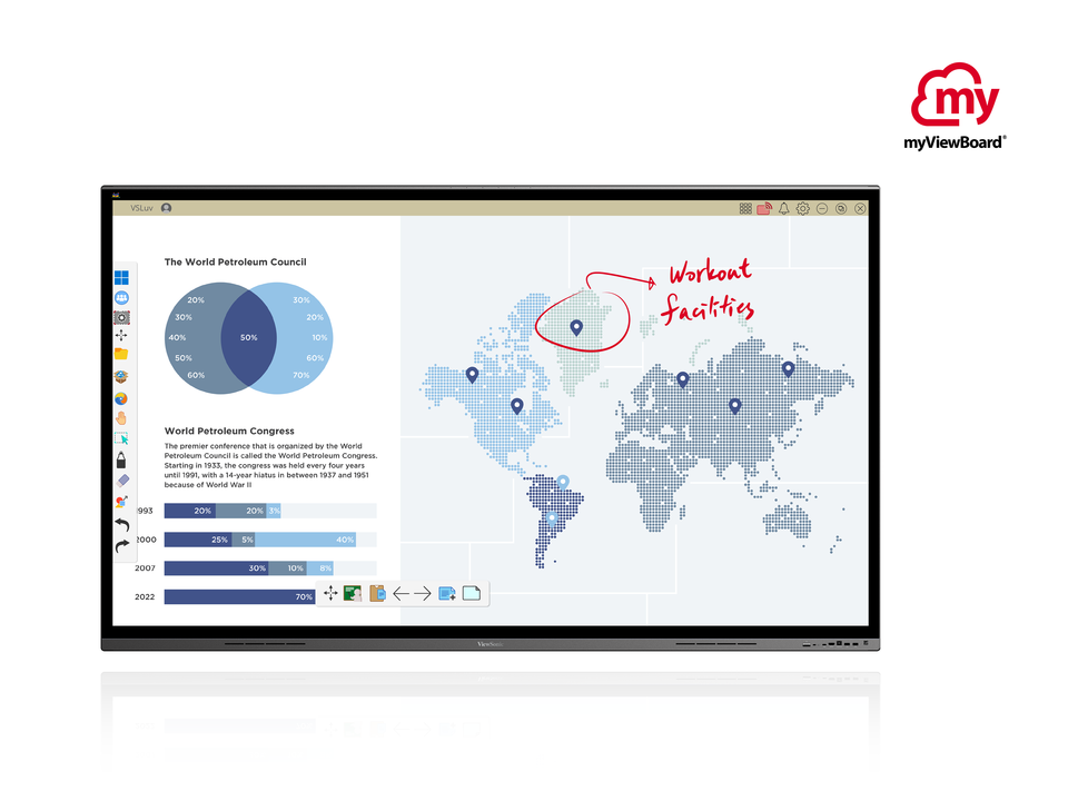 Built-in myViewBoard Software 1