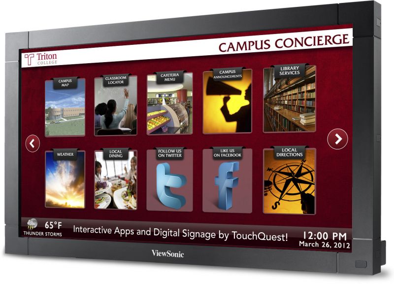 ViewSonic Wireless Presentation Display CDP4635-T