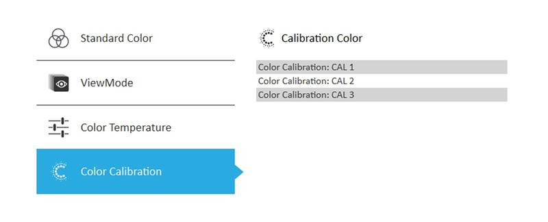 Calibración del color