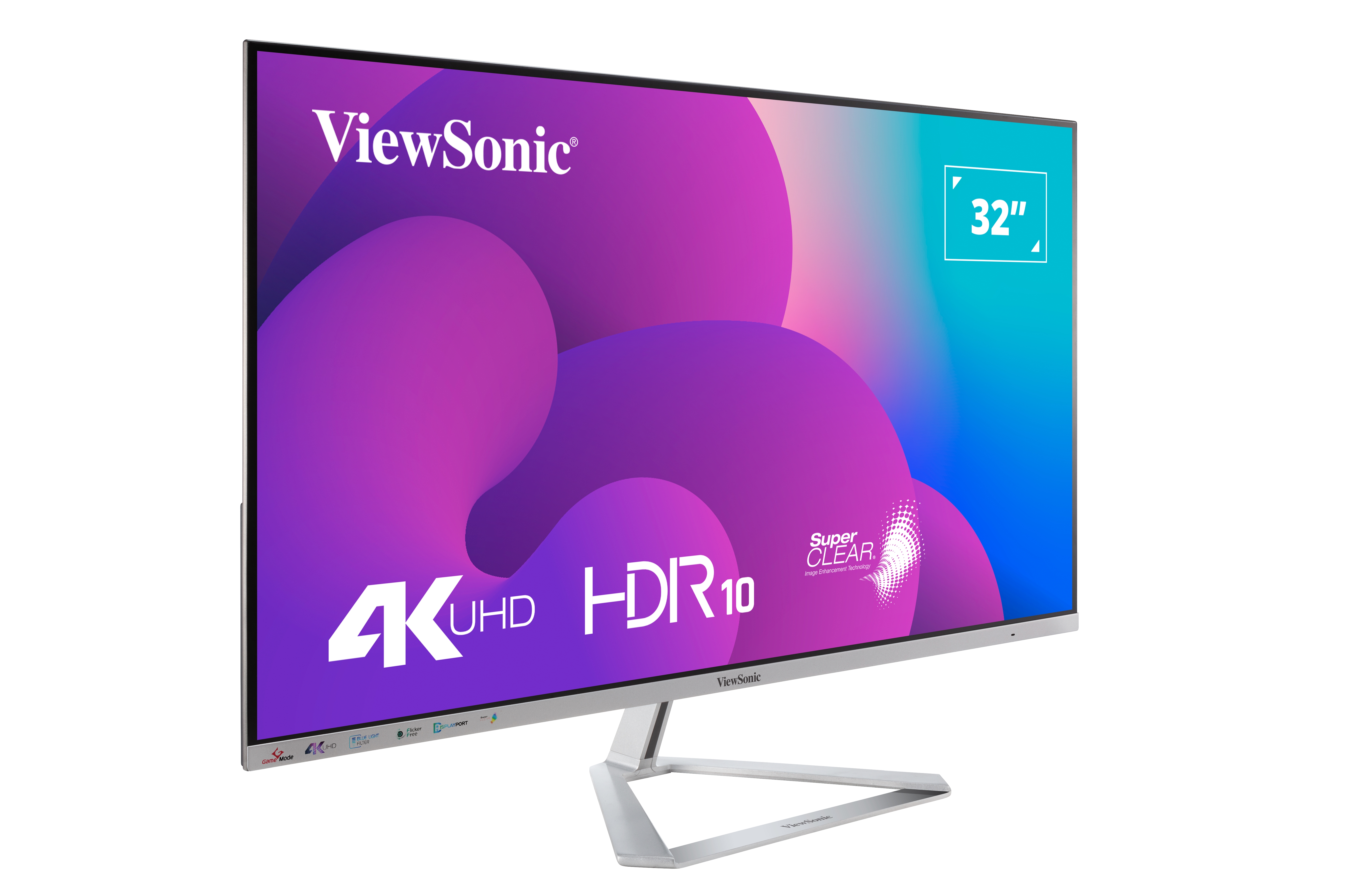 ViewSonic VX3276-4K-mhd Monitor de entretenimiento de 32 4K