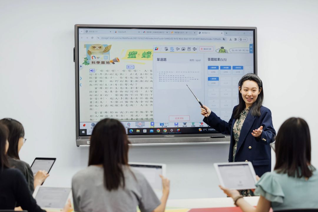 Schools embrace digitalization for interactive learning with ViewSonic Classroom solution.