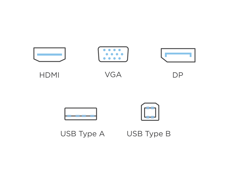 Connection Flexibility and USB Hub 1