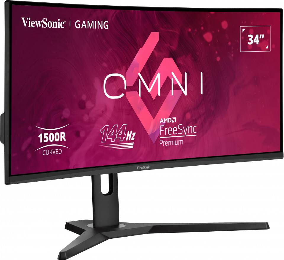 VX3418-2KPC 34” 144Hz Ultrawide Curved Gaming Monitor - ViewSonic