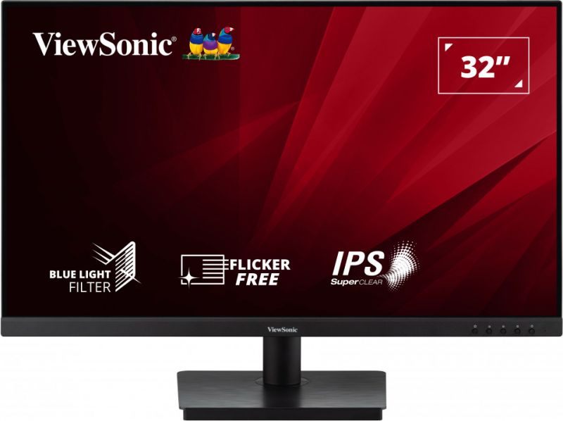 ViewSonic Moniteurs LED Écran 32" 2K VA3209-2K-MHD