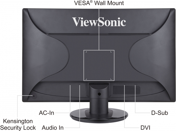 ViewSonic Moniteurs LED VA2046m-LED