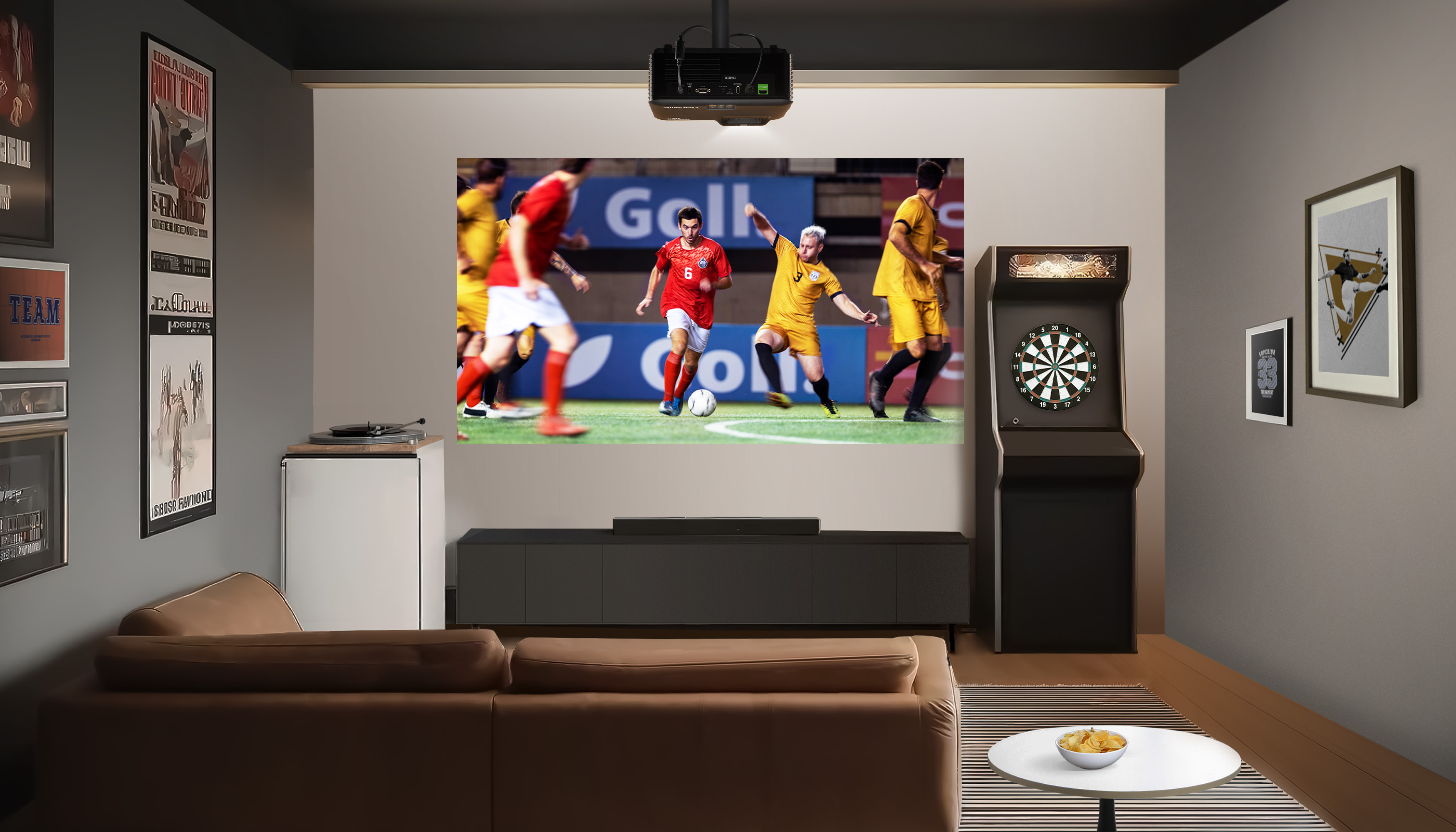 Immersive Visual Expereince for Home Entertainment Room