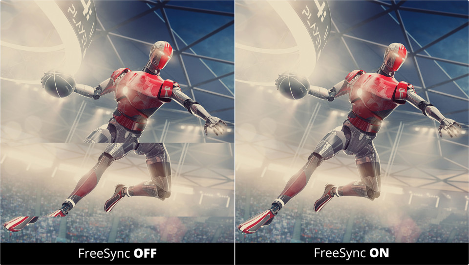 AMD FreeSync™ Delivers Smooth, Continuous Visuals 1