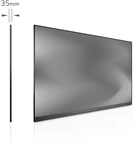 Seamless Design with Ultra-slim 35 mm Thickness & 10 mm Frameless Edge 1