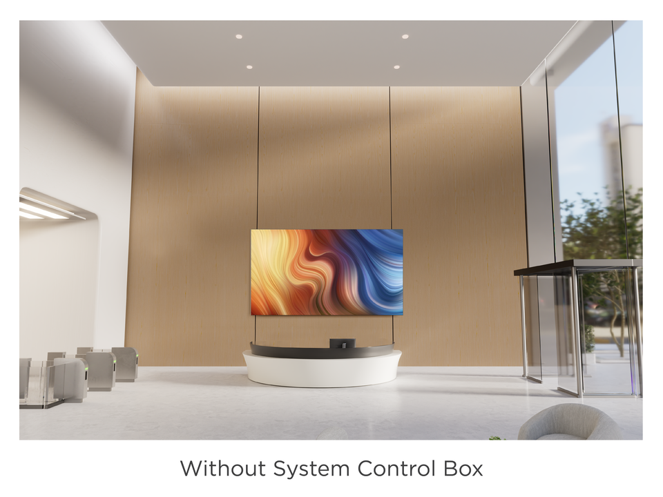 Detachable System Control Box for a Minimalistic Appearance​ 2