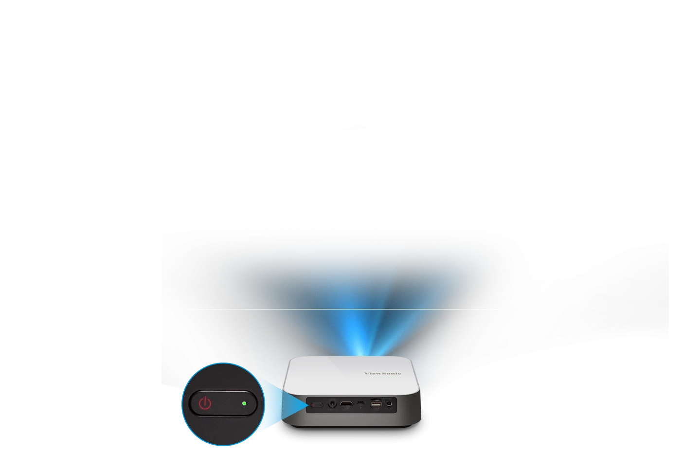 ViewSonic M2e, proyector LED portátil smart 1080p con auriculares