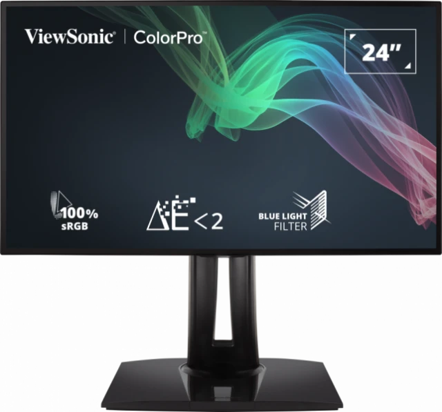 ViewSonic VP2458 24" 100% SRGB Professional Monitor - ViewSonic Global