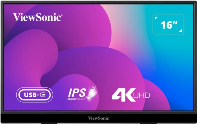 ViewSonic VX1655-4K 16” IPS Portable Monitor - ViewSonic Global