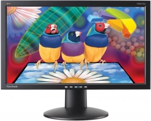 Monitor Viewsonic LCD 23 pulgadas 20,000:1 Full HD 1920x1080 DIGI/DVI 1080P  Bocinas