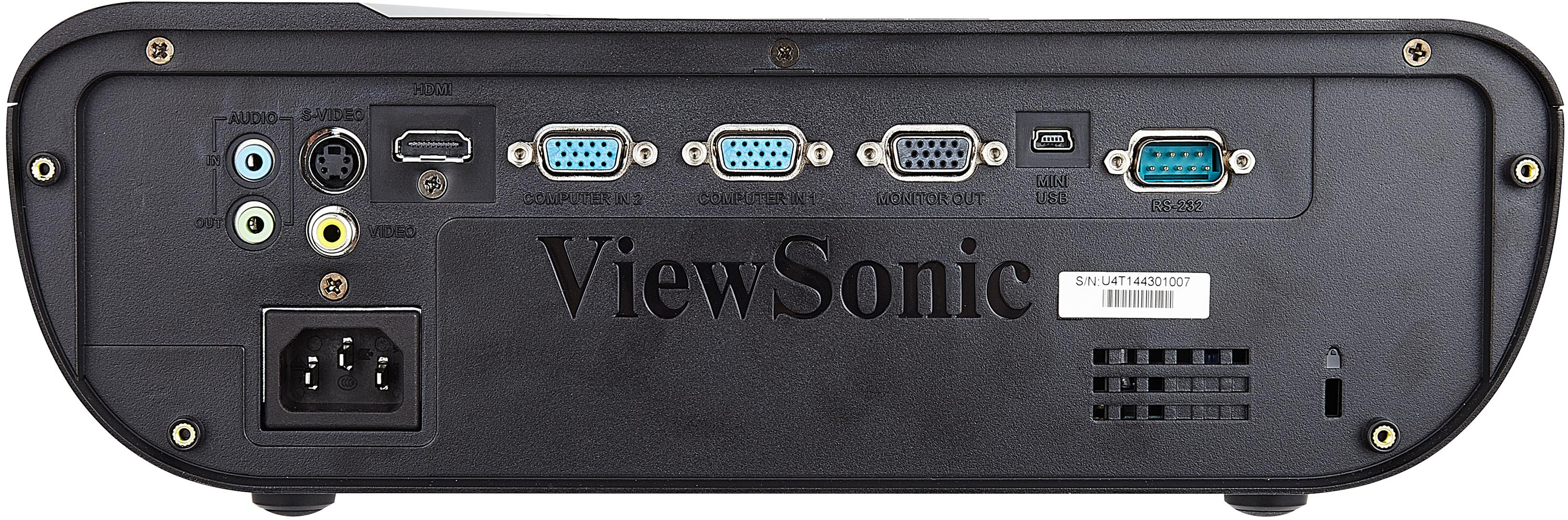 ViewSonic PJD5555W High Resolution 16:10 (WXGA) 3,300 ANSI Lumens